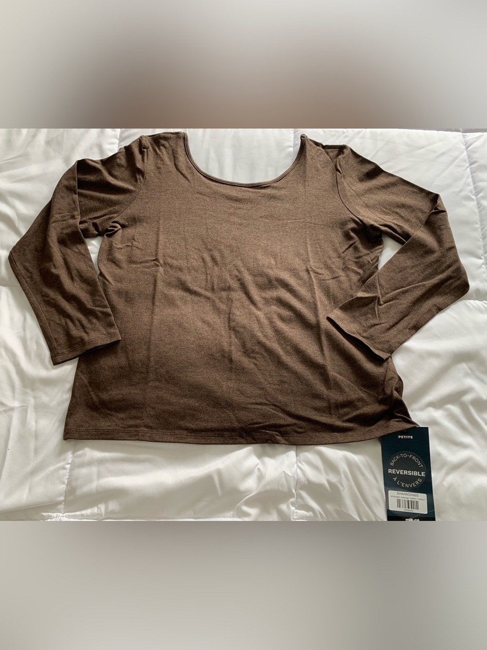 New Miik Shannon Top Size Medium Petite - Picture 2 of 4